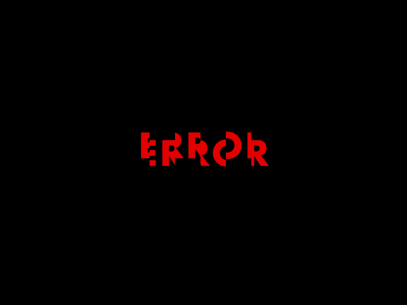 Glitch Effect animation design digital glitch graphic interaction typography