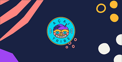 Logo Design Acai Tribe art brand branding design icon illustration lettering logo logodesign logotype type work