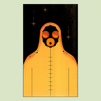Chernobyl 2d adobe illustrator animation chernobyl color design flat hazard hbo illustration night radiation suite vector