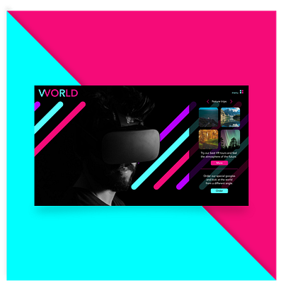 VR world online shop ui design uiux user interface user interface design userinetrface virtualreality vr