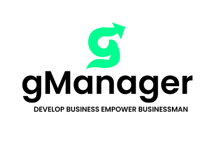 gmanager logo branding g logo graphic design logo