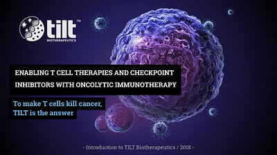 TILT Biotherapeutics animated Powerpoint biotech powerpoint design powerpoint presentation