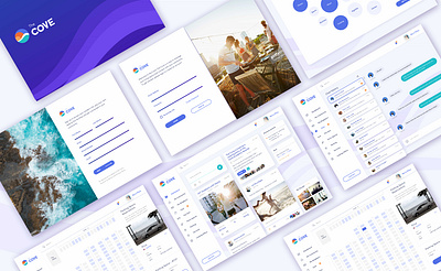 The Cove branding dailyui design desktop app ui ux