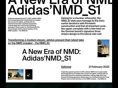 Layouts clean design layout minimal typography website whitespace