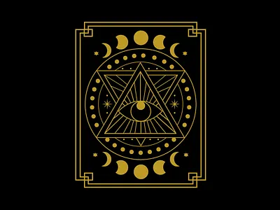 We're all connected. artdeco coverart design eye geometic graphicdesign illustration linart lines linework minimalistic occult vector witchcraft