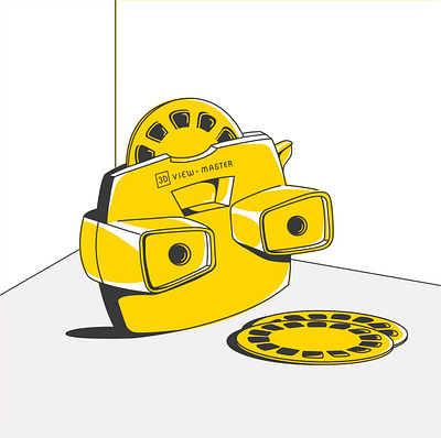 View Master brand identity brand identity design branding design illustration illustration design illustrator poster vector