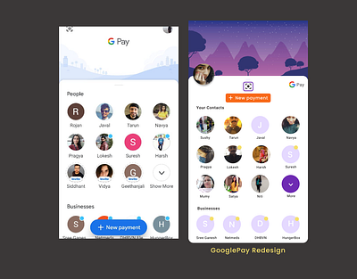 GooglepayRedesign app branding design icon illustration type typography ui ux vector