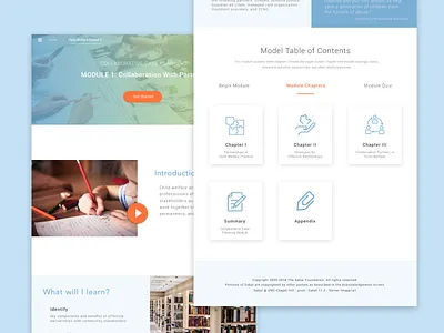 UNC Cool Project education website mobile design redesign responsive website webdesign