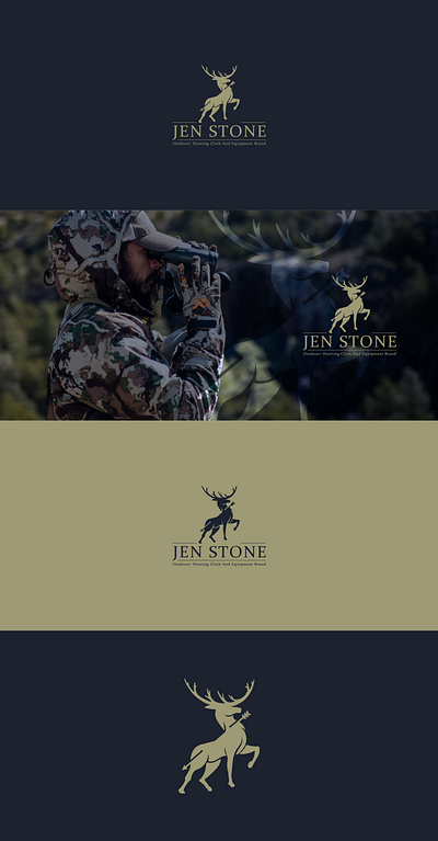 Jen Stone brand design branding logo logo identity logo inspirations logodesign