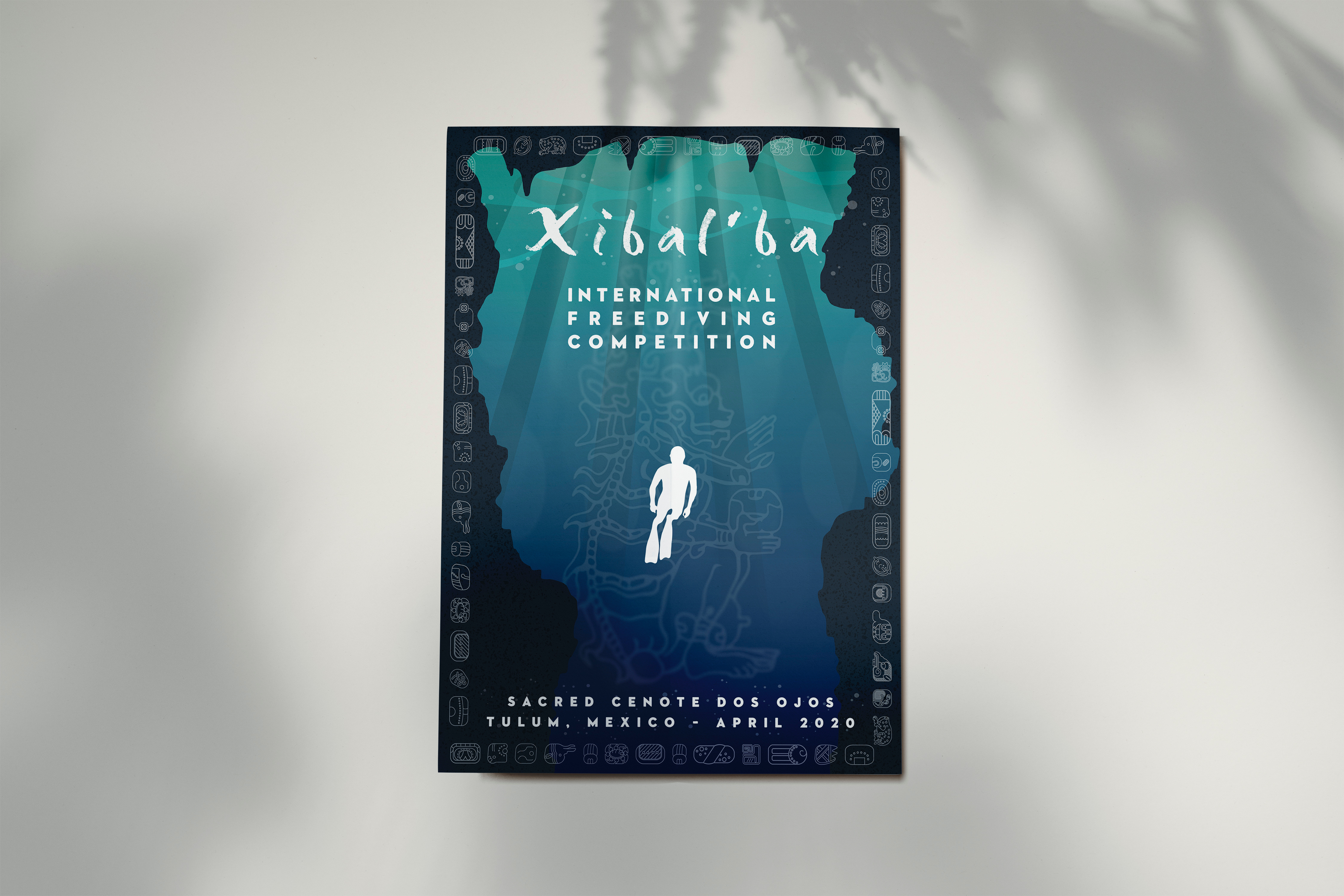 Example of Xibalba Poster Mockup
