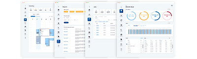 Maidily CRM crm dashboard software design ui design ux design