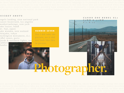 ten by ten: number seven 10thingschallenge branding editorial editorial layout layout layout exploration photography photoshop serif typography vector