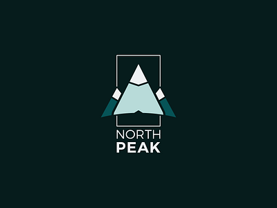 North Peak Logo adventure alps association cliff club expedition group hiking journey lifestyle mountain nature outdoor peak sport tramp travel trek trip walk