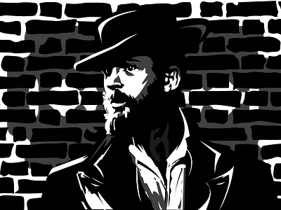 Alfie Solomons 2 2019 alfie solomons blinders design illustration kigeorgich peaky peaky blinders vector