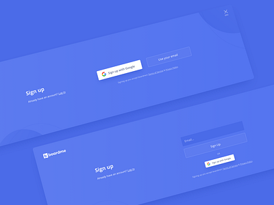 boardme Sign Up UI Design boardme boardme ui ildiesign onboarding tool onboarding ui sign up sign up design sign up ui ui ui design daily ux