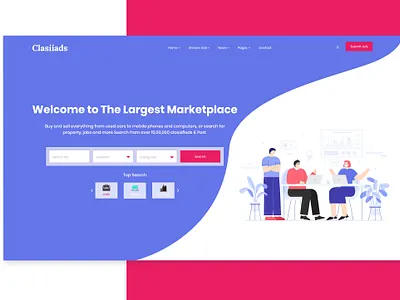 classified classifieds ads ux webdesign