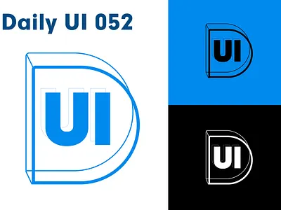 Daily UI 052 - Daily UI logo daily 100 challenge daily ui dailyui logo ui uidesign uiux ux