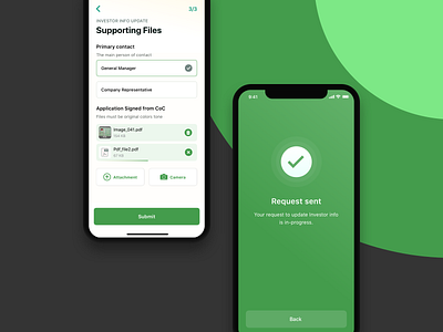 Government Portal - Update License app data entry design flatdesign freebie governance government ios ios app layout license minimal mobile platform portal success ui update ux