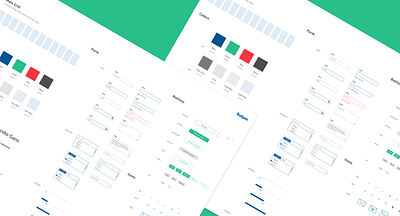 Bullpen Design System - Signup Flow design system