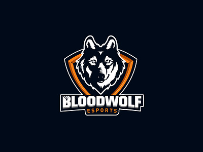 The Wolf Totem illustration logo