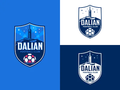 Dalian FC New Brand branding football graphic illustration logo olympic typography ui ux vector