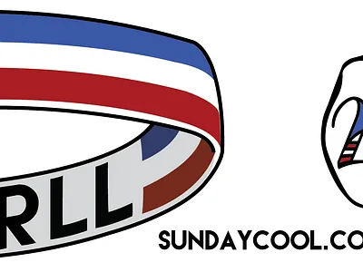 Cool Carll Bumper Sticker art artwork branding bumper sticker color colorful design different illustration logo sticker sticker design