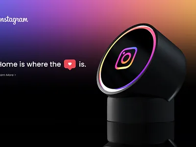 Instagram Smart Home - Concept advertising product smarthome