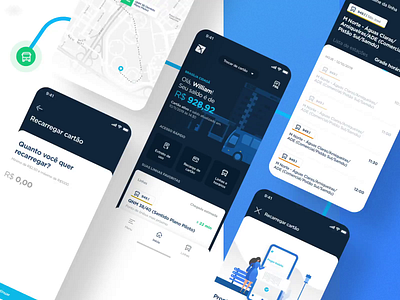 Bilhetagem Eletrônica de Brasília bank brb bus fintech product design public public transit public transport ticket transport transportation ui ux