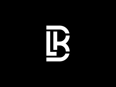 blk abstract blk branding illustration initial inspiration line line art line art logo lineart logo minimalist modern monogram simple