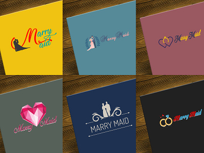 marry maid Logo Design adobe illustrator adobe photoshop graphic graphic design logo logo design logodesign mobile app design t shirt design vector