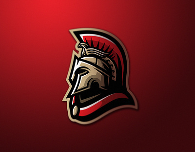 Spartan Warrior bird esports logo helmet knight mascot logo sparta warrior