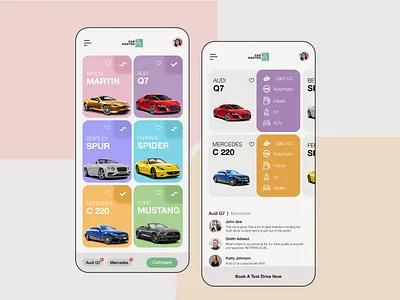 CarReview App app app concept app design app designers app development car car app car concept car review clear design concept design dailyui designer interaction design mobile app design mobile app development review ui ux user experience