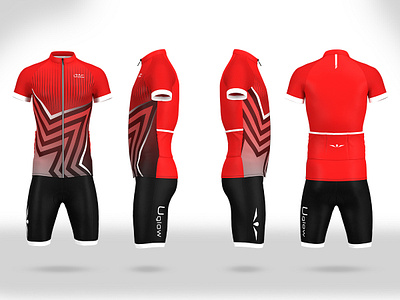 Cycling wear illustration