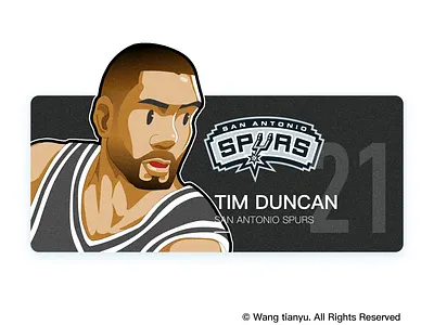 San Antonio Spurs Tim Duncan