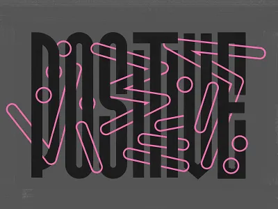 Positive Vibes brutalism positive positive vibes type typography vibes