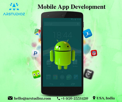 How to get an App Development Company? | Arstudioz design graphic graphic design logo mobile app development company technology ui ui ux ui design uidesign uiux