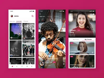 Jam Sprint design 1 app design flat identity logo minimal ui ux