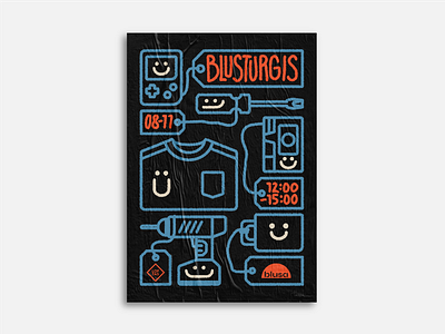Flea market poster challange event poster flea market illustrator poster typography weekly weekly challenge