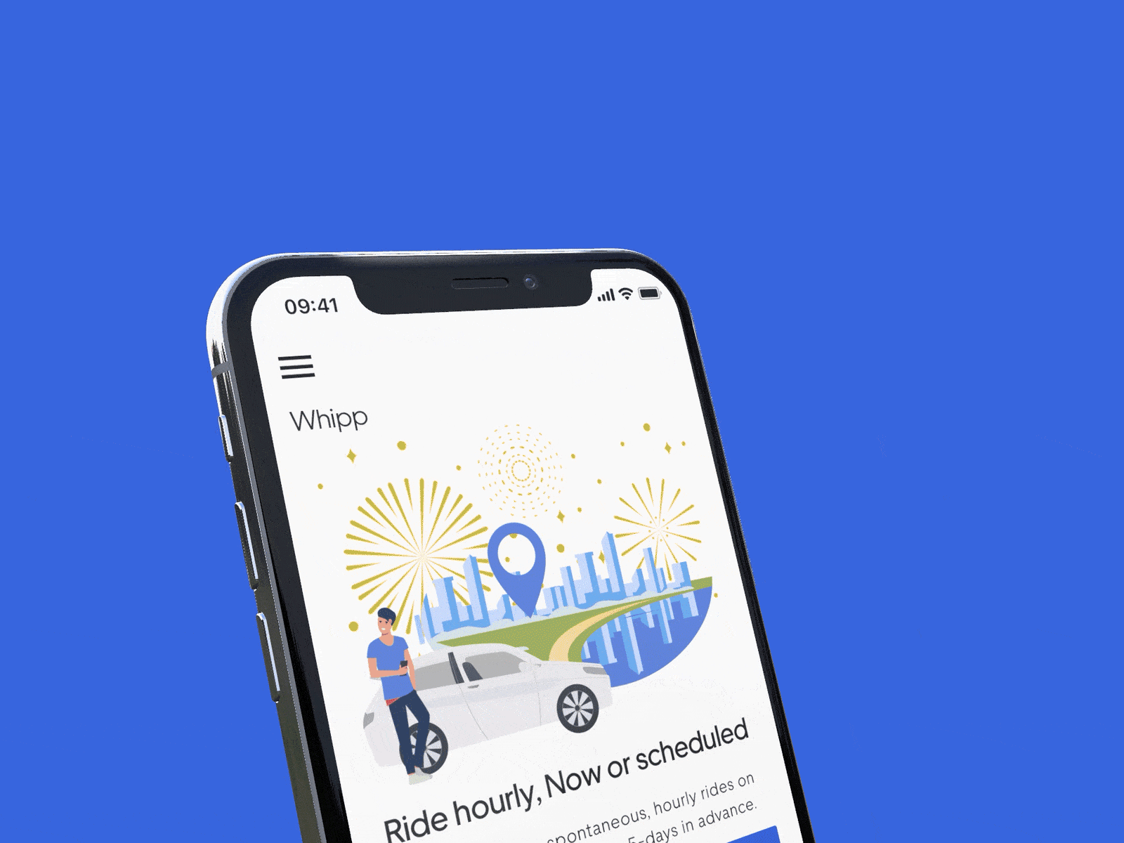 On demand - Ride booking app adobe photoshop adobexd animation app blue and white car booking app cards clean design driver booking home screen mobile pakistan ride ride booking app ui ux