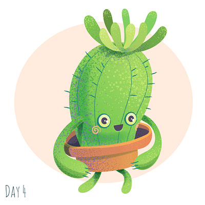 Little Cacti character illustration illustration art