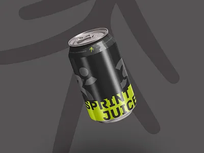 Forrest - Sprint Juice cae000 cae000 design designlife energy drink mock up sport wip