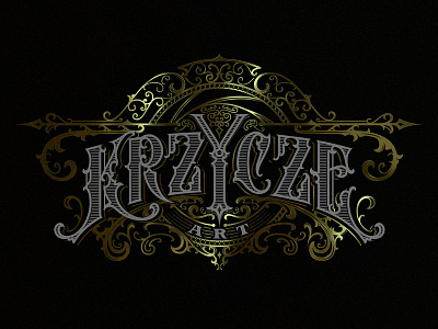 Krzycze Art craft graphic design handlettering lettering logo ornaments photography typography vintage