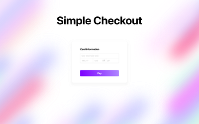 Dreamy Checkout Page checkout checkout form checkout page checkout process clean design finance form forms minimalistic money payment payment form shopping shopping cart ui ux web web design website