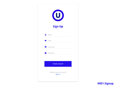 Sign Up Page | Daily UI #001 001 daily ui dailyui dailyui 001 dailyui001 dailyuichallenge signup userexperience userinterface ux uxui