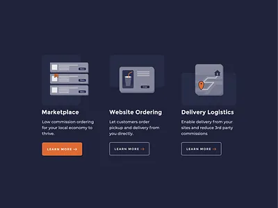 Icon design for marketing web site affinity designer apps delivery design food icon iconography illsutration logistics marketplace ordering ui ux