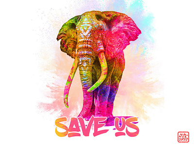 save us animals art artist artwork colors creative doodles illustraion inspiration insurance wildlife