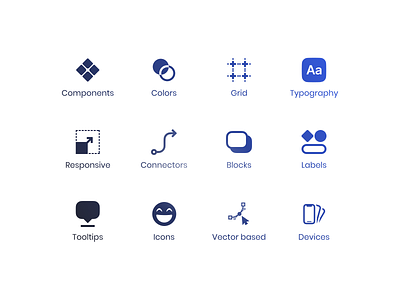 Icon Set branding icon icon set iconography icons iconset logo ui kit vector