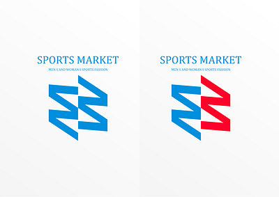 Men s and Woman s sports fashion design icon illustration logo typography