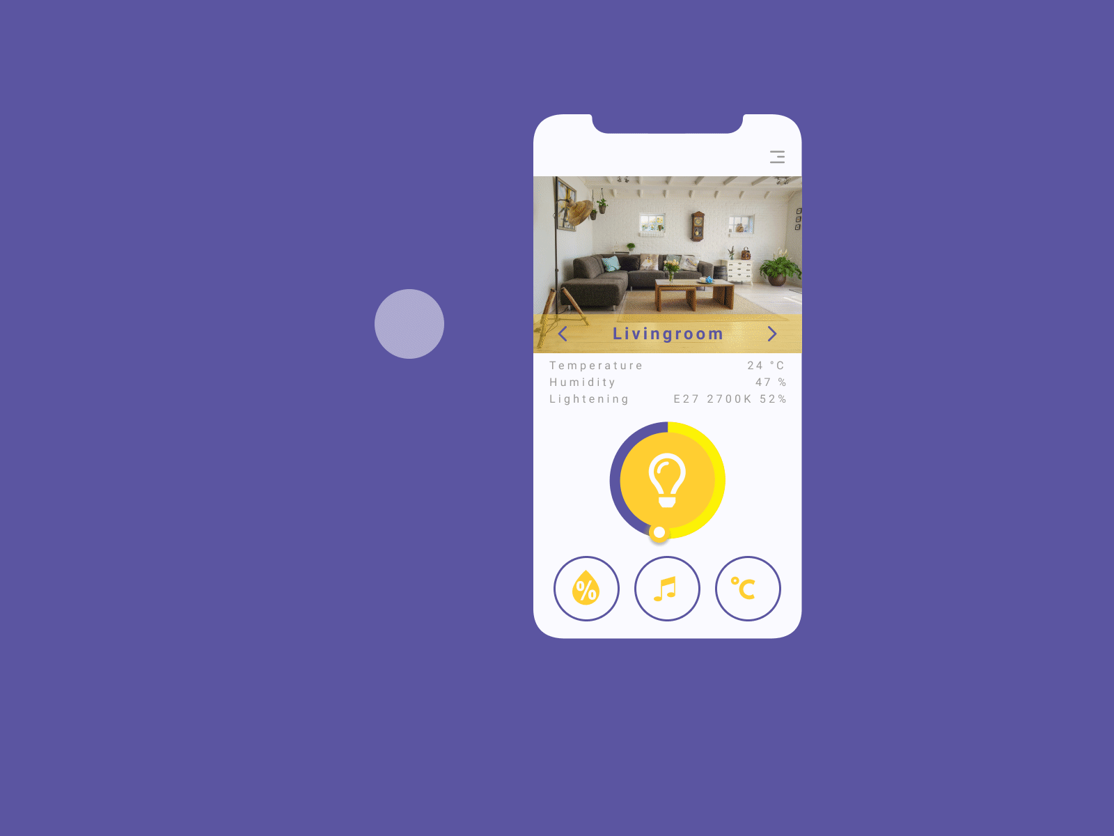 Daily UI #021 - Home Monitoring Dashboard 100dayproject animated gif animation app daily challange daily ui daily ui challenge dailyui design home monitoring minimal smart home smarthome ui uxui design