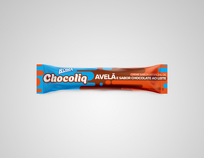 Chocolate ao Leite - Packaging Design candy chocolate mockup package packaging plastic snack